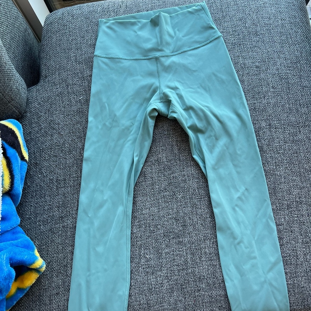 Lululemon Wunder Under High Rise 7/8 *Full-On Luxtreme 25” Tight in Frosted Pine
